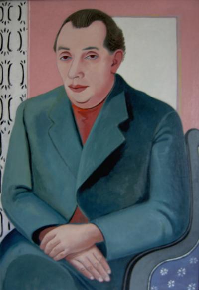 Porträt Wladimir Rosenbaum, 1937/38, No 251, Öl auf Leinwand, 116 x 80 cm