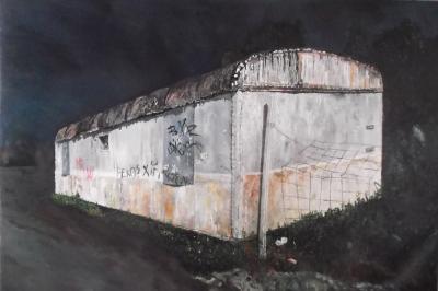 Sommernachtstraum, 2014, Öl auf Leinwand, 100 x 150 cm