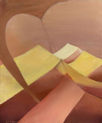 Dritte Haut, 2024, Öl auf Leinwand, 120 x 100 cm