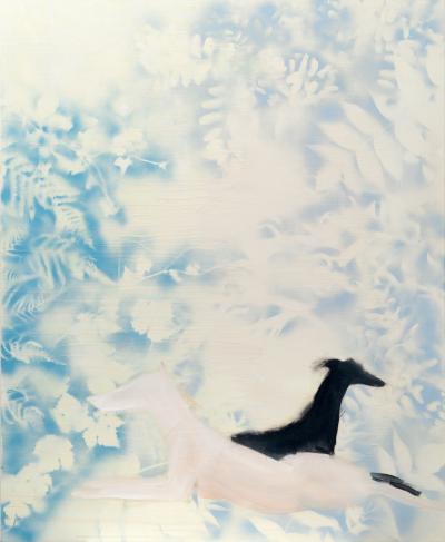 windy, 2022, Öl auf Leinwand, 120 x 100 cm 