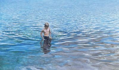 Sommer, 2019, Öl auf Leinwand,  45 x 75 cm