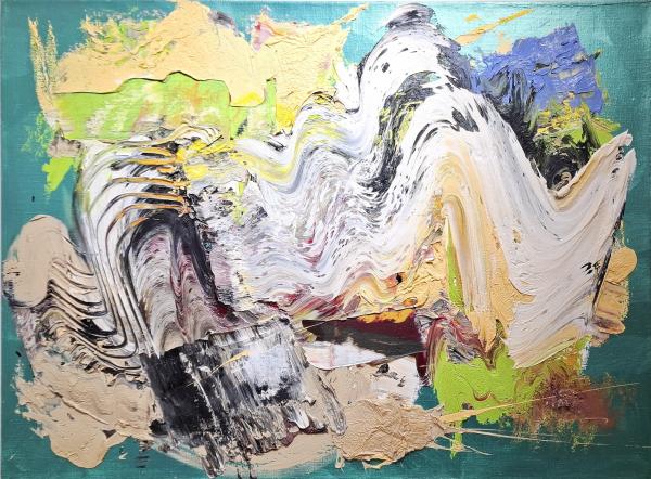 Himalaya, 2014, 80 x 100cm