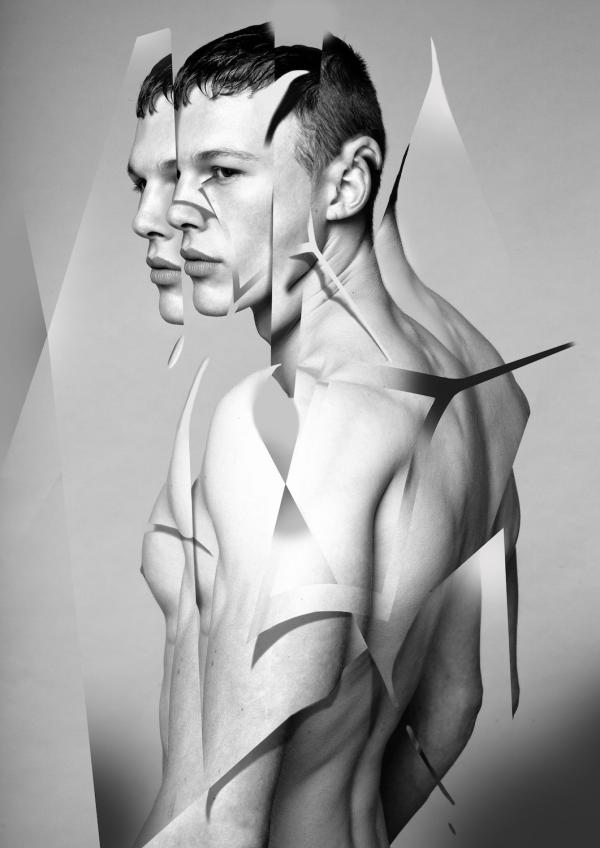 Bartek R, 2026, Öl auf Papier auf Holz, 29,7 x 42 cm