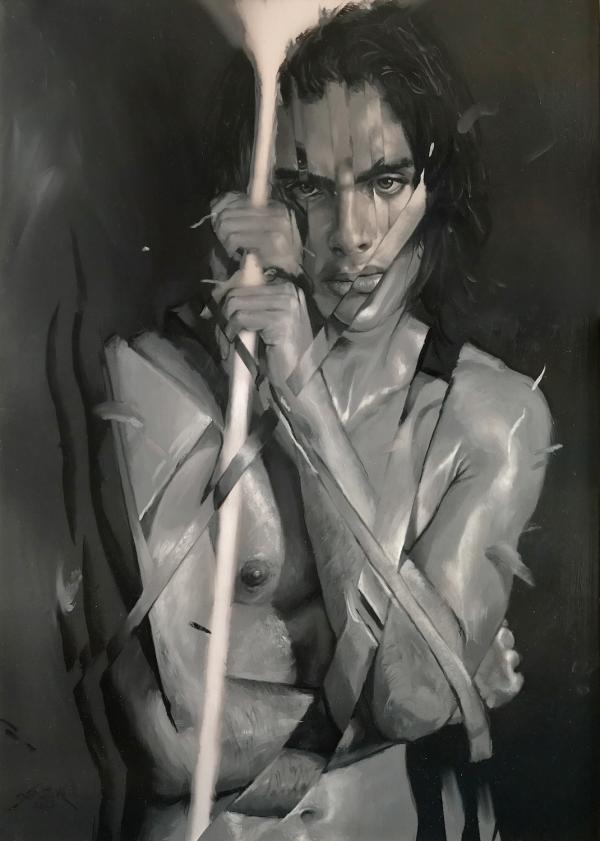Victor Melo, 2023 Öl auf Leinwand 60 x 80 cm